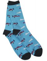Whimsical Taildragger Airplane Socks