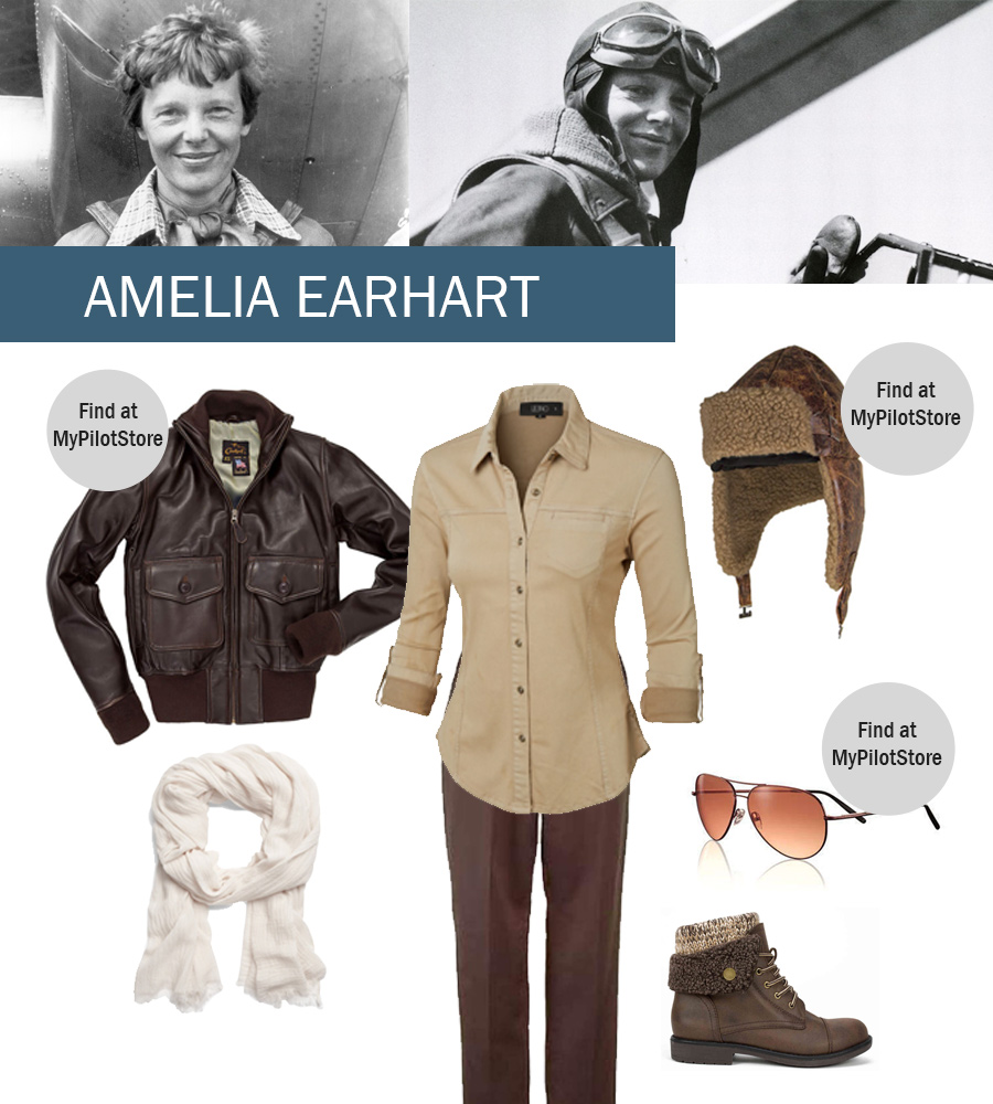 Amelia Earhart Halloween Costume