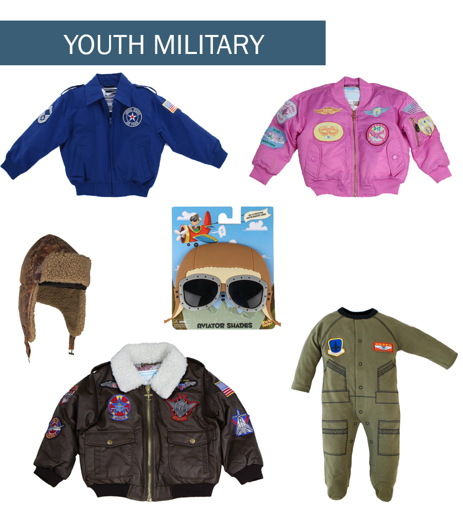 Youth Military Halloween Costumes