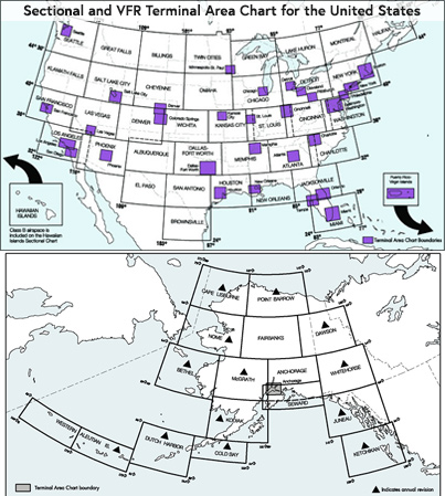 Sectional and VFR Terminal Area Chart